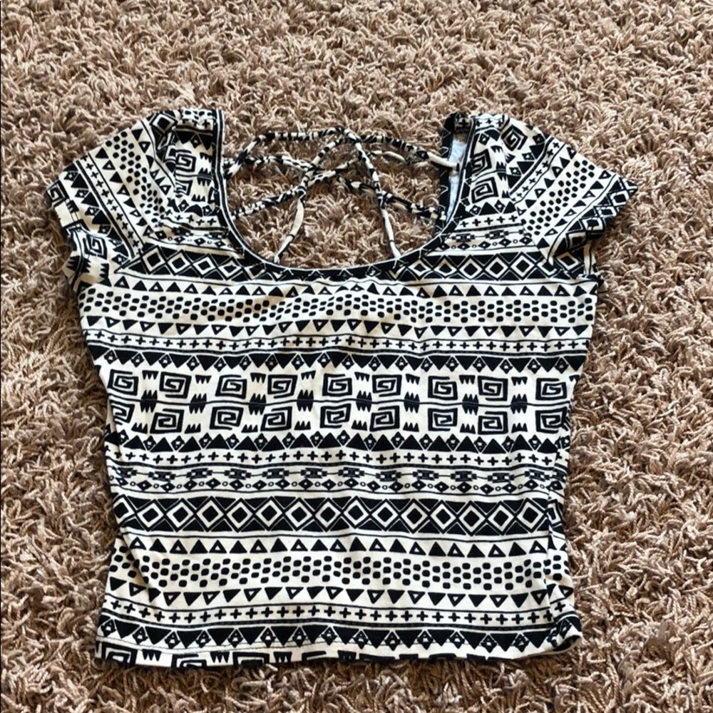 Cute Tribal Crop Top